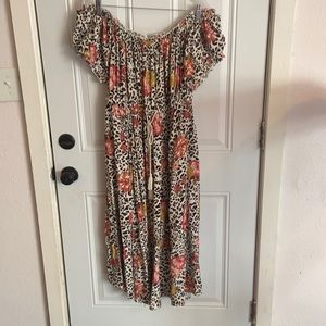 TORRID OFF THE SHOULDER DRESS